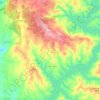 Mappa topografica Serra, altitudine, rilievo