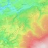 Mappa topografica Membach, altitudine, rilievo