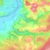 Mappa topografica Lindig, altitudine, rilievo