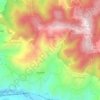 Mappa topografica Torrioni, altitudine, rilievo