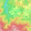 Mappa topografica Willerzie, altitudine, rilievo