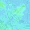 Mappa topografica Hetthorn, altitudine, rilievo