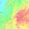 Mappa topografica Sincelejo, altitudine, rilievo