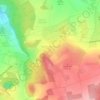 Mappa topografica Radlinghausen, altitudine, rilievo