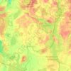 Mappa topografica 23883, altitudine, rilievo