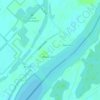 Mappa topografica San Souci, altitudine, rilievo