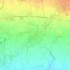 Mappa topografica Spirano, altitudine, rilievo
