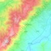 Mappa topografica Anela, altitudine, rilievo