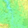 Mappa topografica Eydelstedt, altitudine, rilievo
