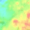 Mappa topografica Lobinstown, altitudine, rilievo