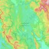 Mappa topografica Khao Laem National Park, altitudine, rilievo