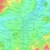 Mappa topografica St. Pölten, altitudine, rilievo