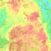 Mappa topografica Königsfeld, altitudine, rilievo