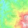Mappa topografica Guayabal de Síquima, altitudine, rilievo