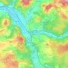 Mappa topografica Kloster Veßra, altitudine, rilievo