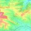 Mappa topografica Kehmstedt, altitudine, rilievo