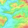 Mappa topografica Bevern, altitudine, rilievo