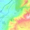 Mappa topografica Tapéus, altitudine, rilievo