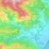 Mappa topografica Toirano, altitudine, rilievo