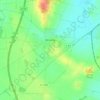Mappa topografica Brumby, altitudine, rilievo