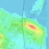 Mappa topografica Malahide, altitudine, rilievo