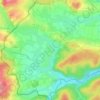 Mappa topografica Neukirchen, altitudine, rilievo