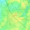 Mappa topografica Nortorf, altitudine, rilievo