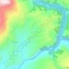 Mappa topografica Vereda El Salado, altitudine, rilievo