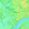 Mappa topografica 40589, altitudine, rilievo