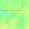 Mappa topografica Royal Lakes, altitudine, rilievo