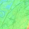 Mappa topografica Echt, altitudine, rilievo