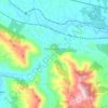 Mappa topografica Castro dei Volsci, altitudine, rilievo