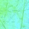 Mappa topografica Camponogara, altitudine, rilievo
