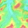 Mappa topografica Niedereisenhausen, altitudine, rilievo