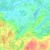 Mappa topografica Gülzow-Prüzen, altitudine, rilievo