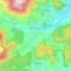 Mappa topografica Bettenhausen, altitudine, rilievo