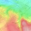 Mappa topografica Melchendorf, altitudine, rilievo