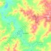 Mappa topografica Kondinin, altitudine, rilievo