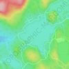 Mappa topografica 9e Lac, altitudine, rilievo