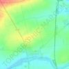 Mappa topografica Westhausen, altitudine, rilievo
