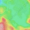 Mappa topografica Lac Tremblay, altitudine, rilievo