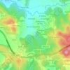 Mappa topografica Lira, altitudine, rilievo