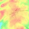Mappa topografica New Centerville, altitudine, rilievo