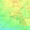 Mappa topografica Kropp, altitudine, rilievo