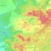 Mappa topografica Reetz, altitudine, rilievo