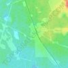 Mappa topografica Осельки, altitudine, rilievo