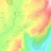 Mappa topografica Queiriz, altitudine, rilievo