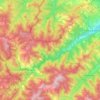 Mappa topografica Portico e San Benedetto, altitudine, rilievo