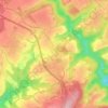 Mappa topografica Hasborn, altitudine, rilievo
