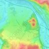 Mappa topografica Hostenbach, altitudine, rilievo